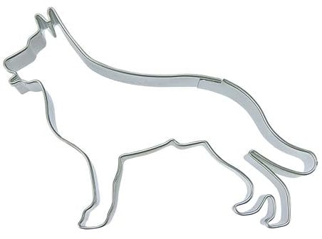 Städter Ausstechform, Edelstahl, Silber,7,5 cm x 6,5 cm