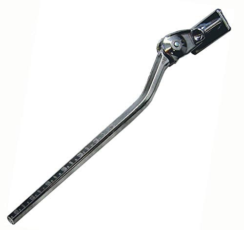 Pletscher Mittelbauständer ESGE Standard Für 26 Zoll | Höhe (max): 26,5 cm | metallic-Silber