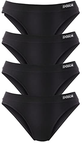 GO IN Jazzpants (4 Stück) schwarz Ideal für Sport und Freizeit