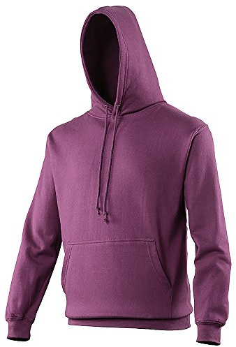 AWDis Men's College Hoodie, Purple (Plum), X-Large