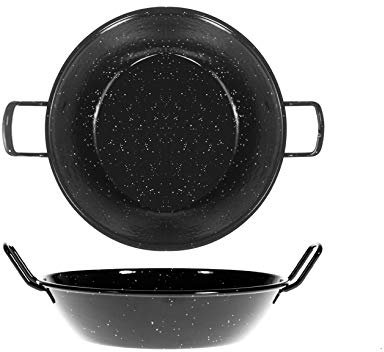 Vaello La Valenciana Sarten Honda esmaltada Asas 22 cm