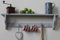 Goodwood Originals Shakers pegs shelf single rail 6 pegs Parisian grey