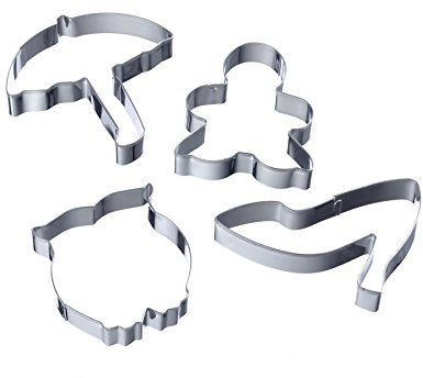 Westmark Ausstechformen Set, Edelstahl, Silber, 15 x 10 x 5 cm