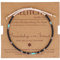 KELITCH Boho-Farbe Kristall Shell Perlen Freundschaft Armbänder Handgemachte Strand Armband Armreifen Schmuck Für Frauen (Farbe F)