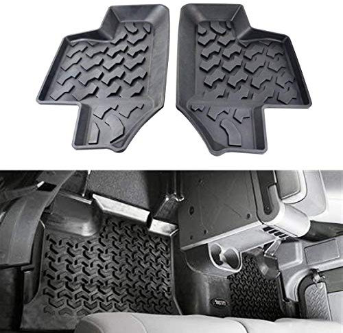 Wrangler JK 2-Türer Gummi-Fußmatten für hintere Reihe