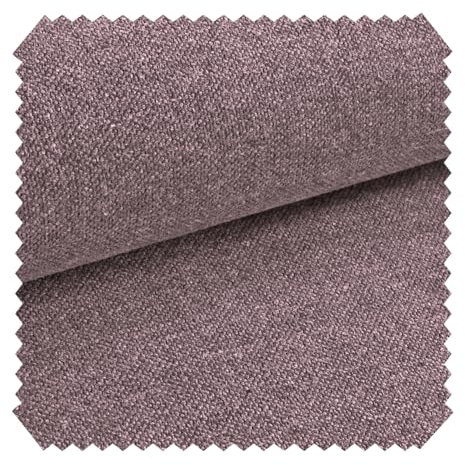 novely® exquisit REVELLO - Samtweicher und Leichter Polsterstoff mit Baumwollanteil - Schwer Entzündbarer Möbelstoff - Pflegeleichte Meterware 1lfm | Farbe: 09 Grau Violett