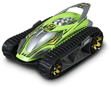Nikko RC VelociTrax 10032 Ferngesteuertes Auto, Neon Grün, RC Auto Offroad, 29 cm lang, Raupenfahrzeug, Bis 14 km/h, 360° Drehungen, Coole Stunts, Jedes Terrain, USB-Schnellladung, Kinder ab 8 Jahren