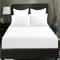 British Home Bedding Percale Extra Deep 16inch/40CM Fitted Sheet - Easycare Non iron and Anti Wrinkle Easy Iron Deep Fitted Sheet (White, Single)