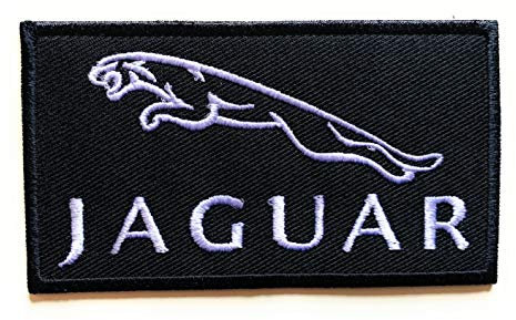 Jaguar Racing - Iron on Sew on Embroidered- Patch