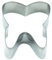 BekkiB 88083 - Keksausstecher Zahn - 5 x 7 cm - Ausstecher für Zahnfee oder Zahnarzt - Ausstechform Gebiss