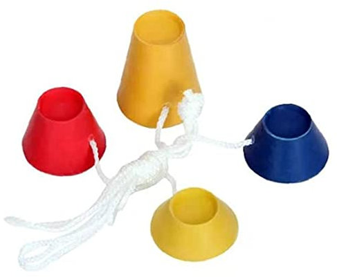 NIDONE Winter Golf Tees Gummi Golf Range T-Stück mit unterschiedlichen Höhen Trainingspraxis Kugelhalter Golf Tee Base für frostige Tage 4 stücke