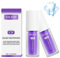 Whitening Toothpaste, Ksndurn V34 Mousse Purple Colour Corrector Toothpaste - Soin Fondant Blanchissant des Dents Zahnpasta Flecken
