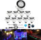 CHNXU LED Spot Encastrable Extérieur Mini Spot Encastré de Ø30mm Eclairage Encastrables Extérieur pour Terrasse Enterre IP67 Etanche DC12V Lumière pour Escalier (rgb wifi(noir), 10 kit)