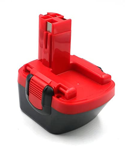 Compatible with Bosch 12 Volt Battery NiCd 2.0Ah 2000mAh Perfectly Replacement Batteries 12V Cordless Drills Chainsaws Reciprocating Saws Circular Saws Power Tools Battery