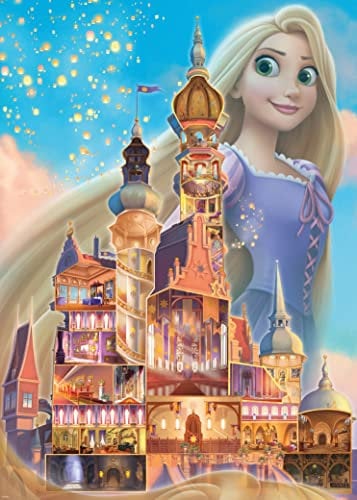 Ravensburger Disney Castles Rapunzel 1000 Piece Jigsaw Puzzles for Adults and Kids Age 12 Years +