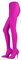 Only maker Stivali da donna sopra il ginocchio elasticizzati, Colore: rosa., 37