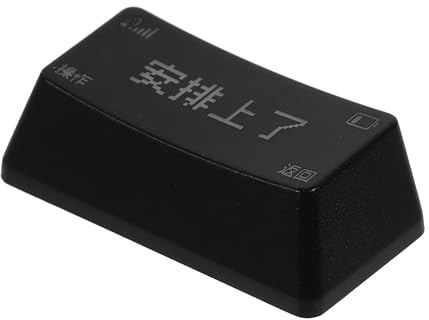 Keycap per Tastiera Meccanica, Nero, Abs, Opaco, Retroilluminato