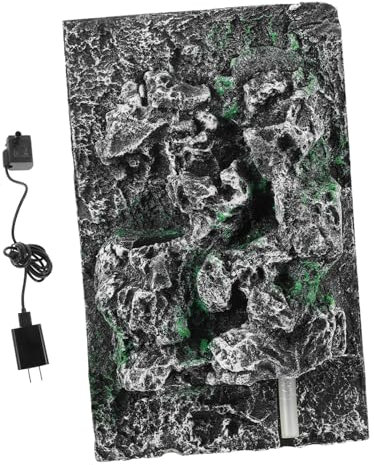 FRCOLOR Hintergrund Felsplatte Terrarienlandschaftskulisse Terrarienlandschaft Dekoration Reptilienhintergrund Für Terrarium Aquarienhintergründe Aquarium Spinne 3D Pu Schildkrötenbecken