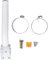 Yunir Drehbare Dachhalterung, Verstellbares Starlink-Mastenmontageset, Wetterfeste Drehmontage für Starlink V2, Starlink Internet Kit Satellit, Wireless Bridge, Wetterstation
