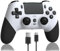 RCCBOOST Mando para PS4 con TURBO MACRO, 2024 Nuevo Joystick Efecto HALL Sensible Sin Deriva, Batería 1000mAh Mando para PS4/ Pro/Slim con 3.5mm Audio Jack(Azul)