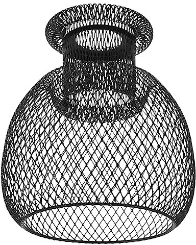 Hemobllo Hängelampenschirm Durchbrochener Glühbirnenabdeckung Schirmabdeckung Aus Eisen Für Pendelleuchten Flexibel Kombinierbar Individuell Gestaltbar Raffinierter Industrie-look Robustes