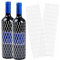 CVNRCLP 30-Pack Reusable Mesh Wine Bottle Sleeves - 8.3-Inch Protective Covers for Liquor and Wine Bottles - Durable and Safe Bottle Protectors