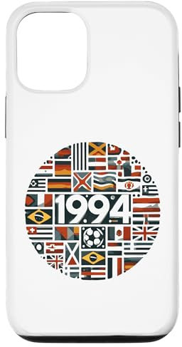 Coque pour iPhone 15 Coupe du monde de football international 1994