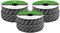 Abma Cord Polyesterseil 5mm x 20m Seil Geflochtene Schnur Reißfest für Outdoor, Boot, Festmacher, Zelt, Garten - Schwarz/Weiß