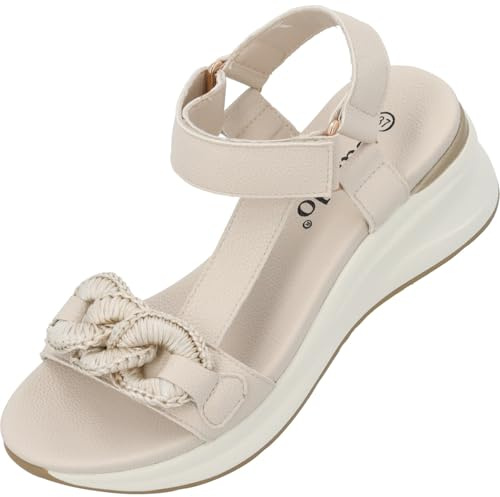 Palado Sandalen Damen Gyapon - bequeme Sandaletten - modische Sommerschuhe - elegante Pantoletten