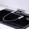 Grifo Cocina Abatible Cromado Grifo de Cocina Fregadero Monomando Extraible Giratorio 360° Grifo Flexible Cocina