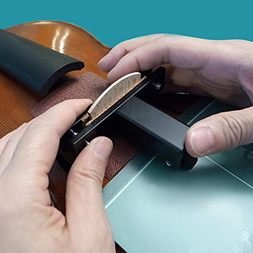 Violingitter -Werkzeug -Respressal Geigen Brücken Maschinen Reparaturteile Metallmaterial Schwarz Farbe für Geiger