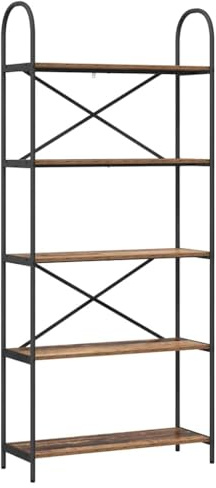 vidaXL Rectangular Mobile Bookcase for Storage – Modern Living Room Furniture