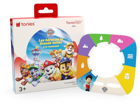 tonies Jeu Tonieplay Les héros de la Grande Vallée à la rescousse, Compatible avec La Toniebox 2, Jeu 3 à 9 Ans, Boîte à Histoires et contrôleur tonieplay Vendus séparément