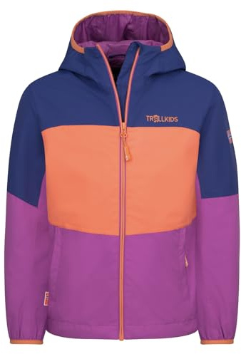 Trollkids Kids Bjordal Jacket 104, Violet Blue