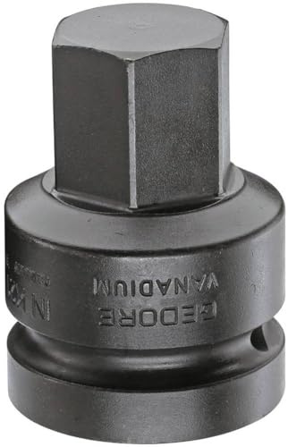 GEDORE Kraftschraubereinsatz 1 Zoll, Innen-6-kant 22 mm, 1 Stück, IN K 21 22