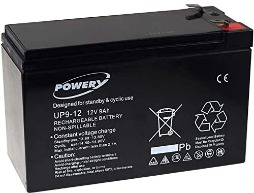 Batterie gel net plomb Batterie pour onduleur APC Back-UPS ES550 9 Ah 12 V, 12 V, plomb-acide