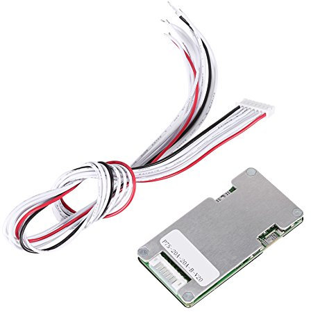 Battery Board, 18650 Lithium Ion Battery Board 24V 20A 7S Board with Balancing Function for 3.6V/3.7V Batteries