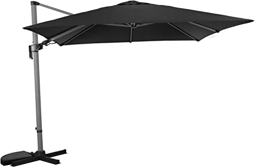 PROLOISIRS Parasol Deporte 3X3 Lb Orientable - Heat Bois Flotte/Gris