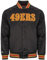 Mitchell & Ness NFL Lightweight Satin Jacket - San Francisco 49ers, M
