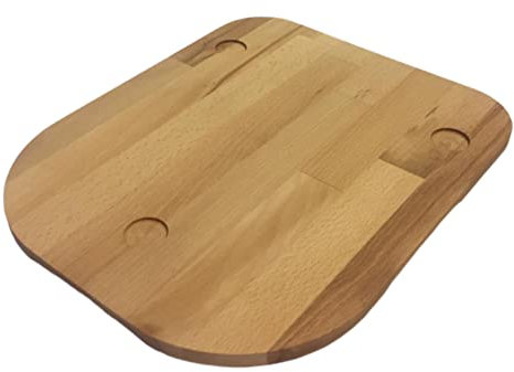 Sticker_Design_Shop - Gleitbrett mit Griff Gleiter Slider für den Thermomix TM5 TM6 Holz BUCHE massiv R Design