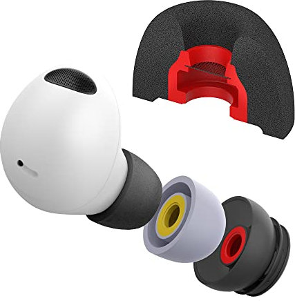 diofit/Galaxy Buds2 Pro Eartips Compatible for Samsung (PU Foam Black)
