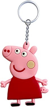 Aurabeam Peppa-Wutz Schlüsselanhänger Geschenk, Anhänger, Kinder Cartoon, Sendung, Kindersendung Pig