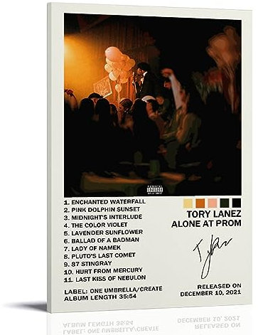 KUCOON Alone at Prom Poster Leinwand Kunst Poster Schlafzimmer Dekor Poster 20 x 30 cm