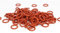 JWOO 10PCS/Lot Silicon Rings Silicone O Ring Seal ID 11.8/12.5/13.2/14/15/16/17/18/19/20mm Rubber O-Ring Seal Gasket 2.65mm Thickness (Color : ID17mm)
