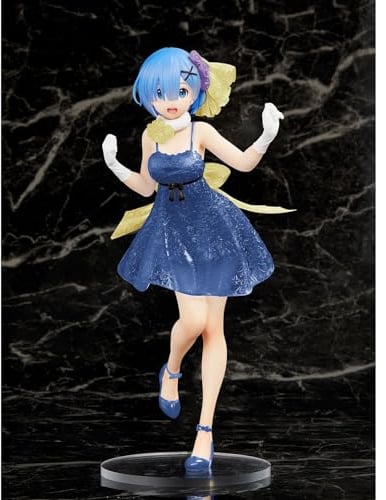 SQUARE ENIX CO, LTD. REM Clear Dress Ver. Renewal Ed. Precious Fig. 23 cm re:Zero Starting Life in Another World