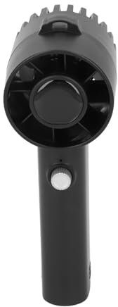 Walfront Mini Ventilador Turbo Ajustable, 10600RPM, 1-12H, Interruptor Rodante de Resistencia, Tecnología Oxidada, 4400mAh, para Viajes en Casa y Oficina