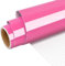 Prime Vinyl Permanent Vinyl, 12'X 6FT Pink Vinyl Roll for Cricut, Pink Permanent Vinyl for DIY Crafting, Home Decoration, Party Decoration.