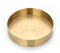 OGANAZI Gold Edelstahl Schlüsselschale Modern Schlüsselablage Runde Dekorative Schale Metall Dekotablett für Eingangshalle, Storage Tray für Schlüssel Münzen Schmuck Kerzen, Heimdeko Geschenk (14 cm)