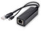 Ksikdeg Répartiteur PoE 5 V MicroUSB Power Over Ethernet 48 V vers 5 V PoE Splitter pour appareil photo MicroUSB Type C DC 5,5 x 2,1 DC3,5 x 1,35