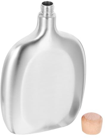 Anneome Trinkflasche Für Outdoor-aktivitäten Tragbarer Für Camping Und Rostfrei Und Geschmackneutral Für Wein Und Spirituosen